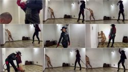 Latin Beauties in High Heels - BQ Fierce Bullwhipping in Full Leather by The Bootsqueen.ScrinList