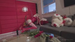 Monika Lopez & The XXX Slayer - Latina Tgirl Monika Lopez fucks her cupid lover 00001