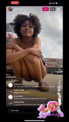 Pissing at the Mall 6757565657on Instagram Live 00001